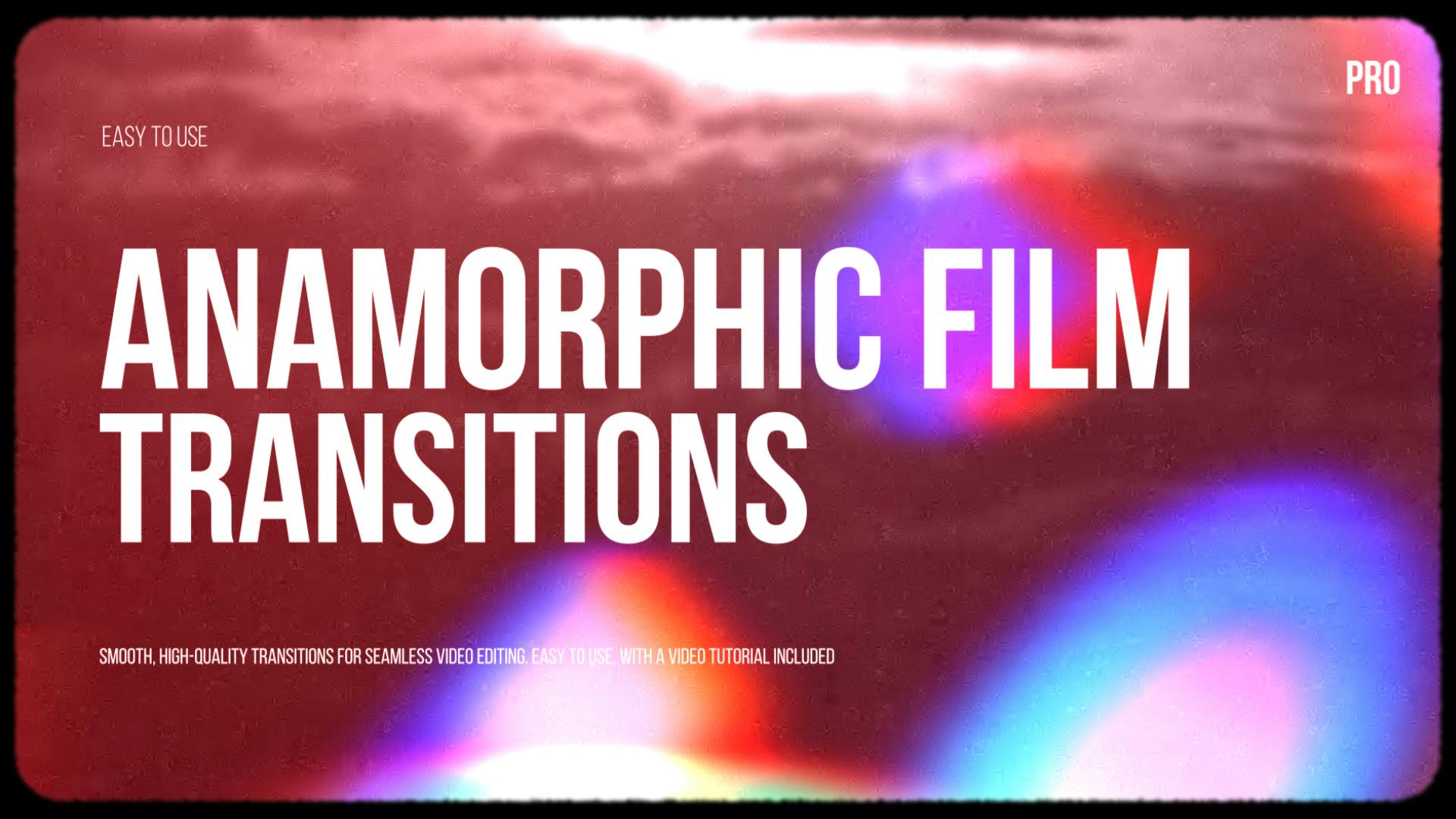 Anamorphic Film Transitions video templates | Artlist
