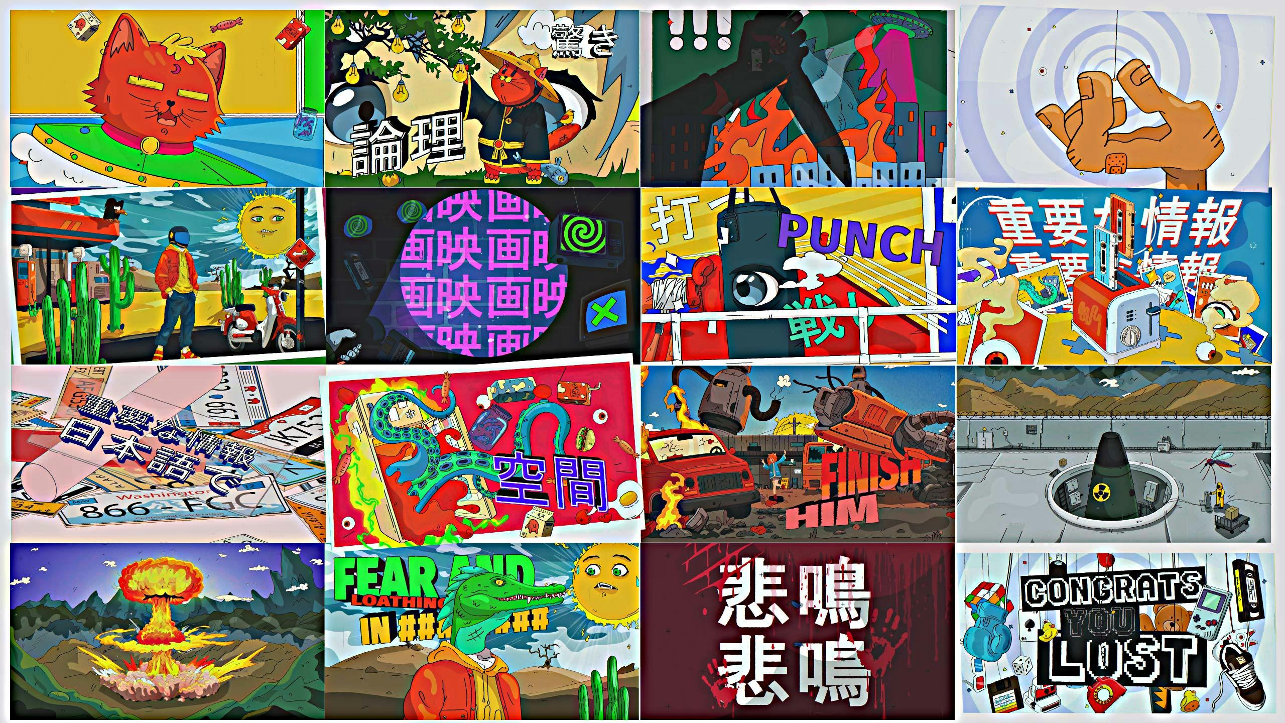 Anime Graphics video templates | Artlist