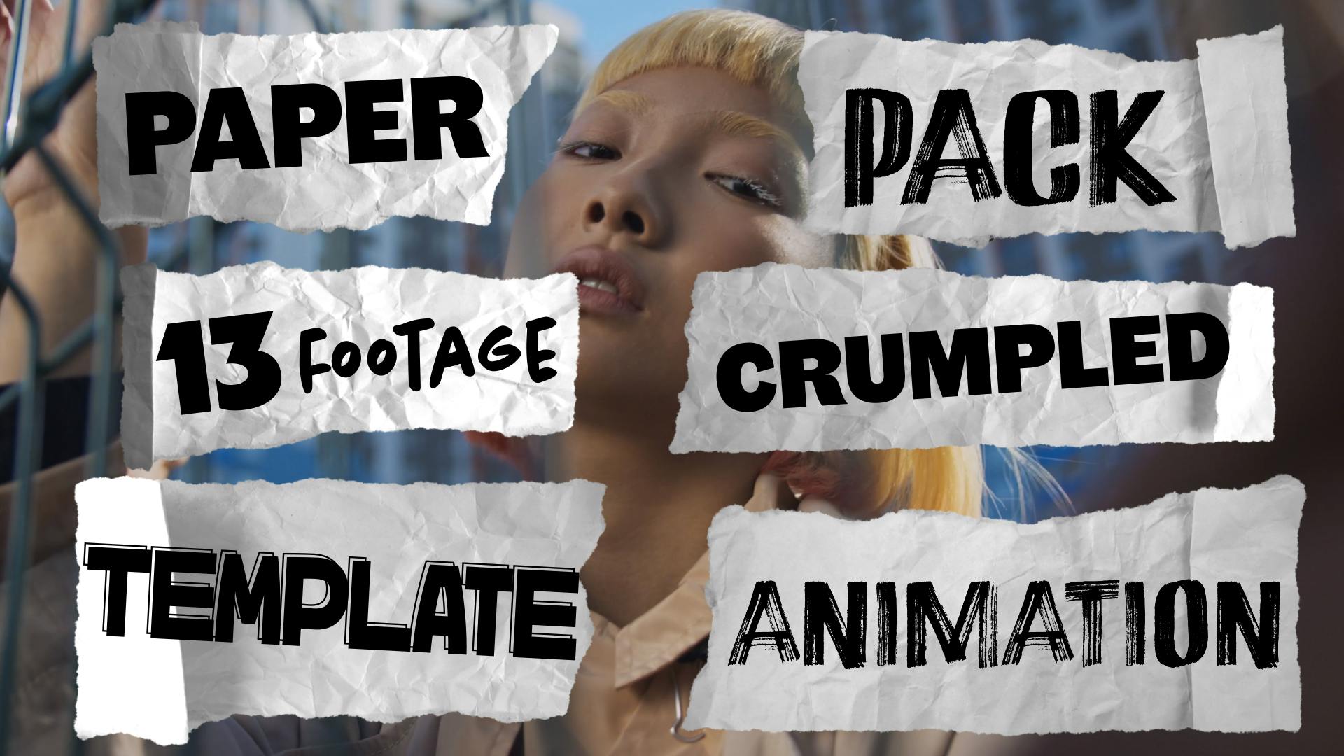 Crumpled Paper Animation video templates | Artlist