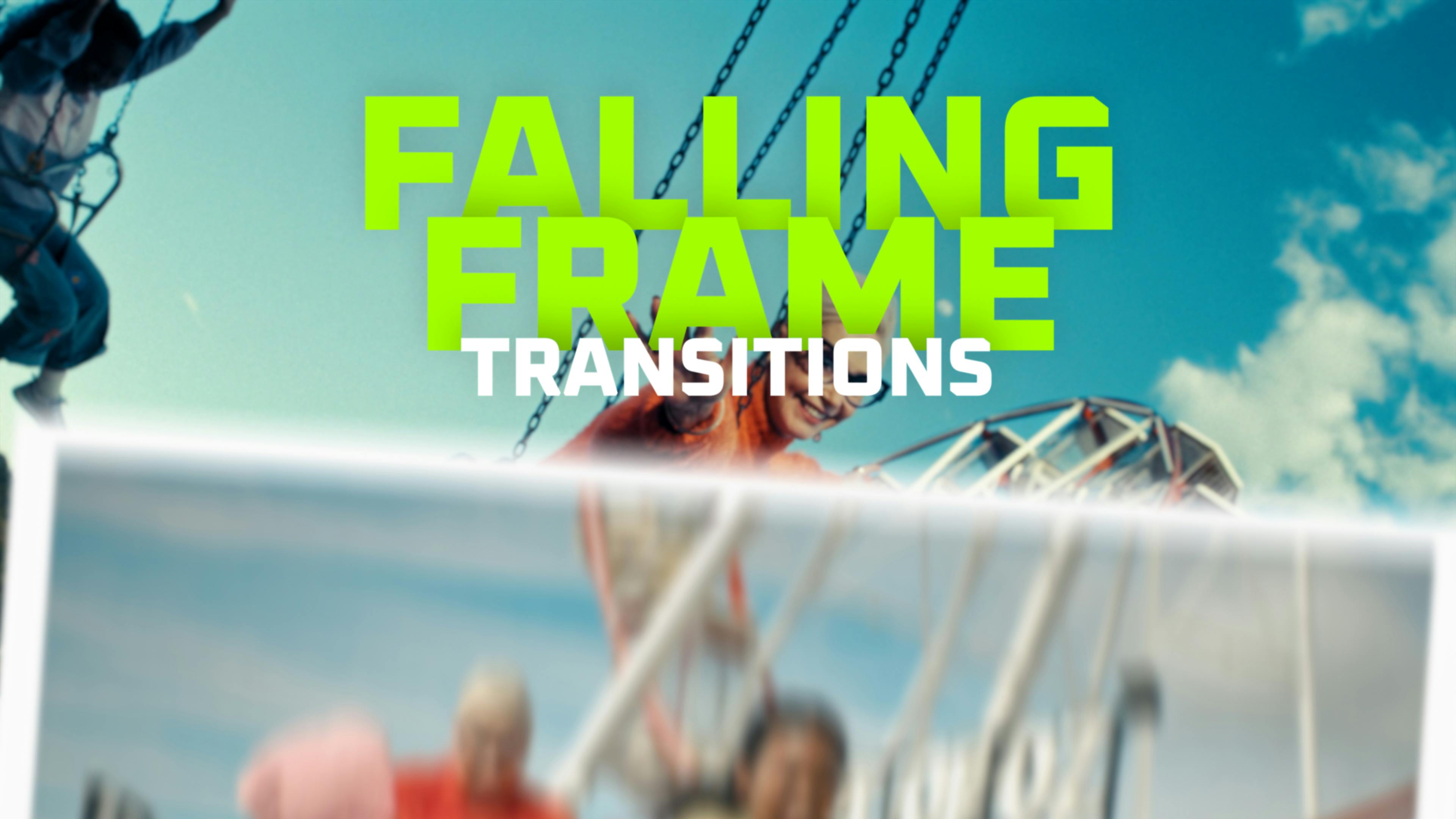 Falling Frame Transitions video templates | Artlist