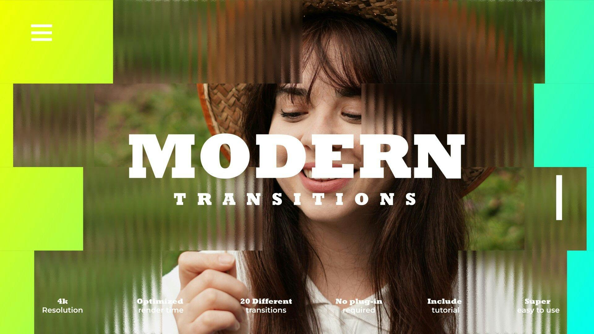 Modern Transitions video templates | Artlist