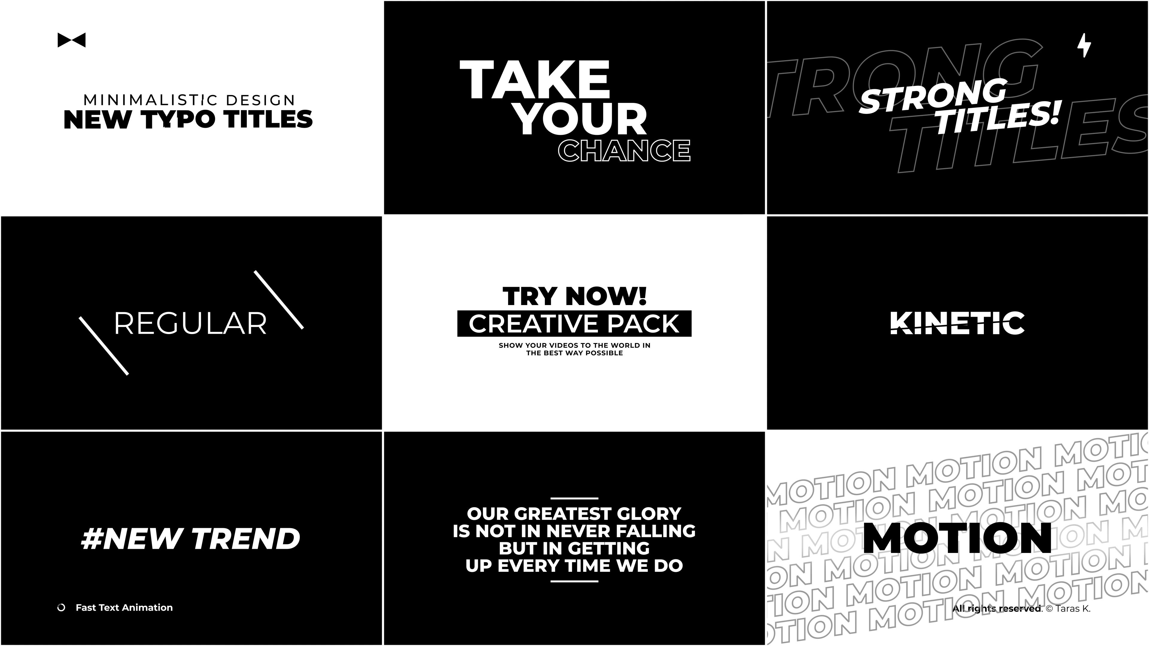 Quick Text Animation video templates | Artlist