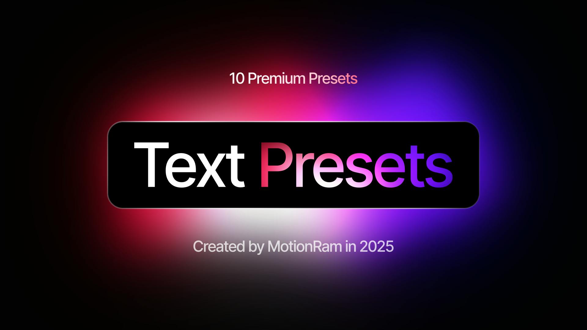 Text Ready to Use video templates | Artlist