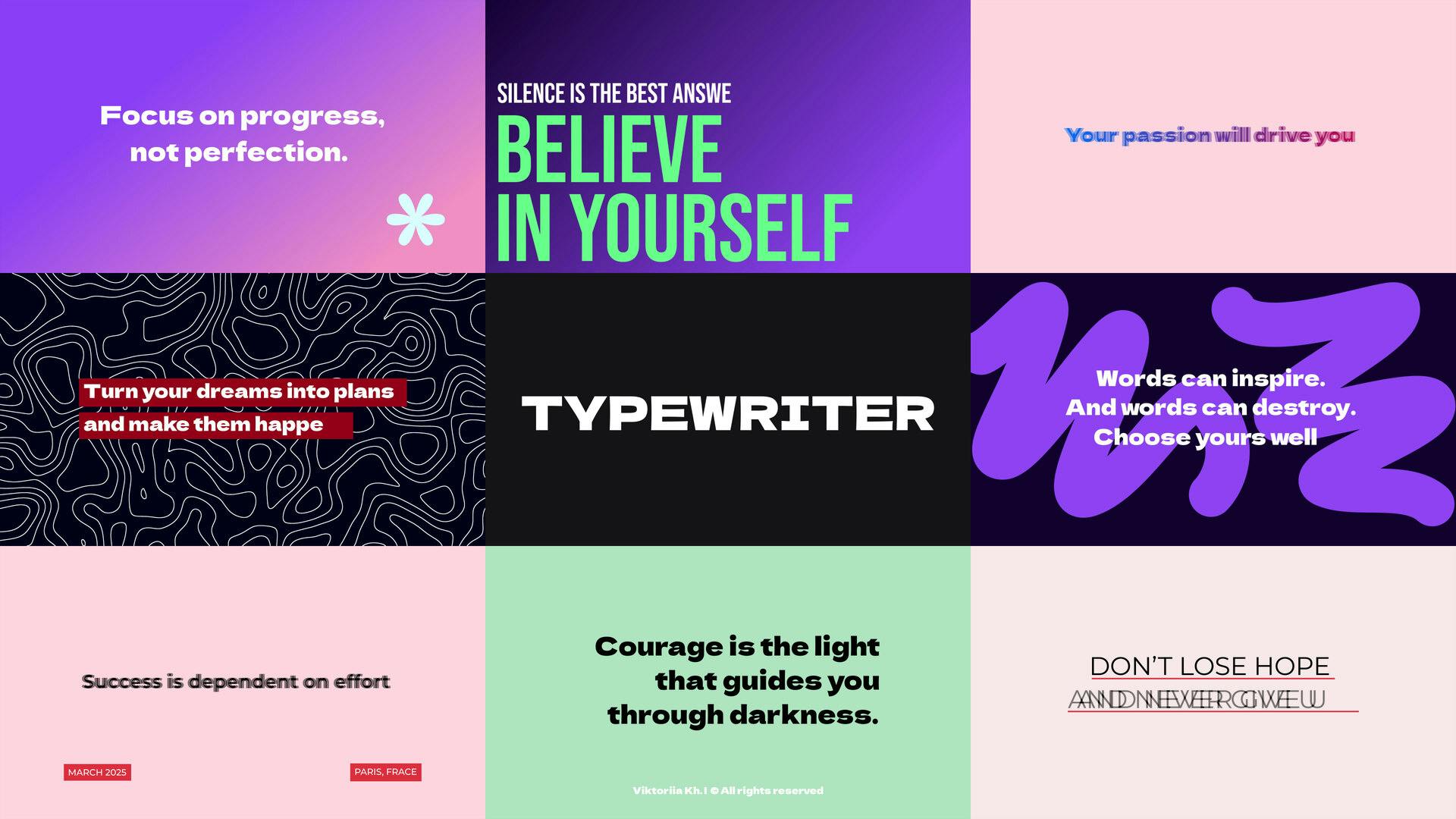 Typewriter video templates | Artlist