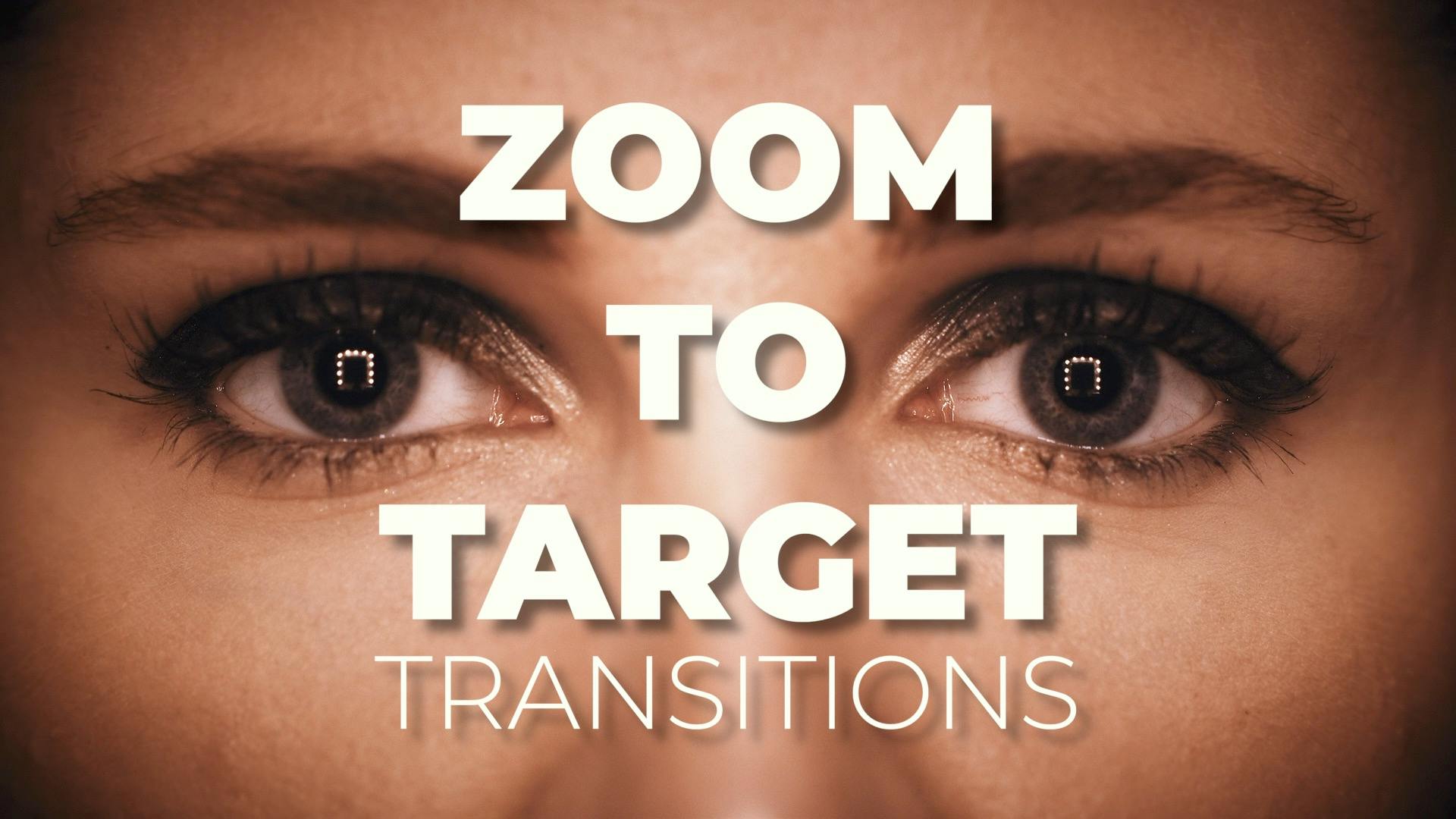 Zoom To Target Transitions video templates | Artlist