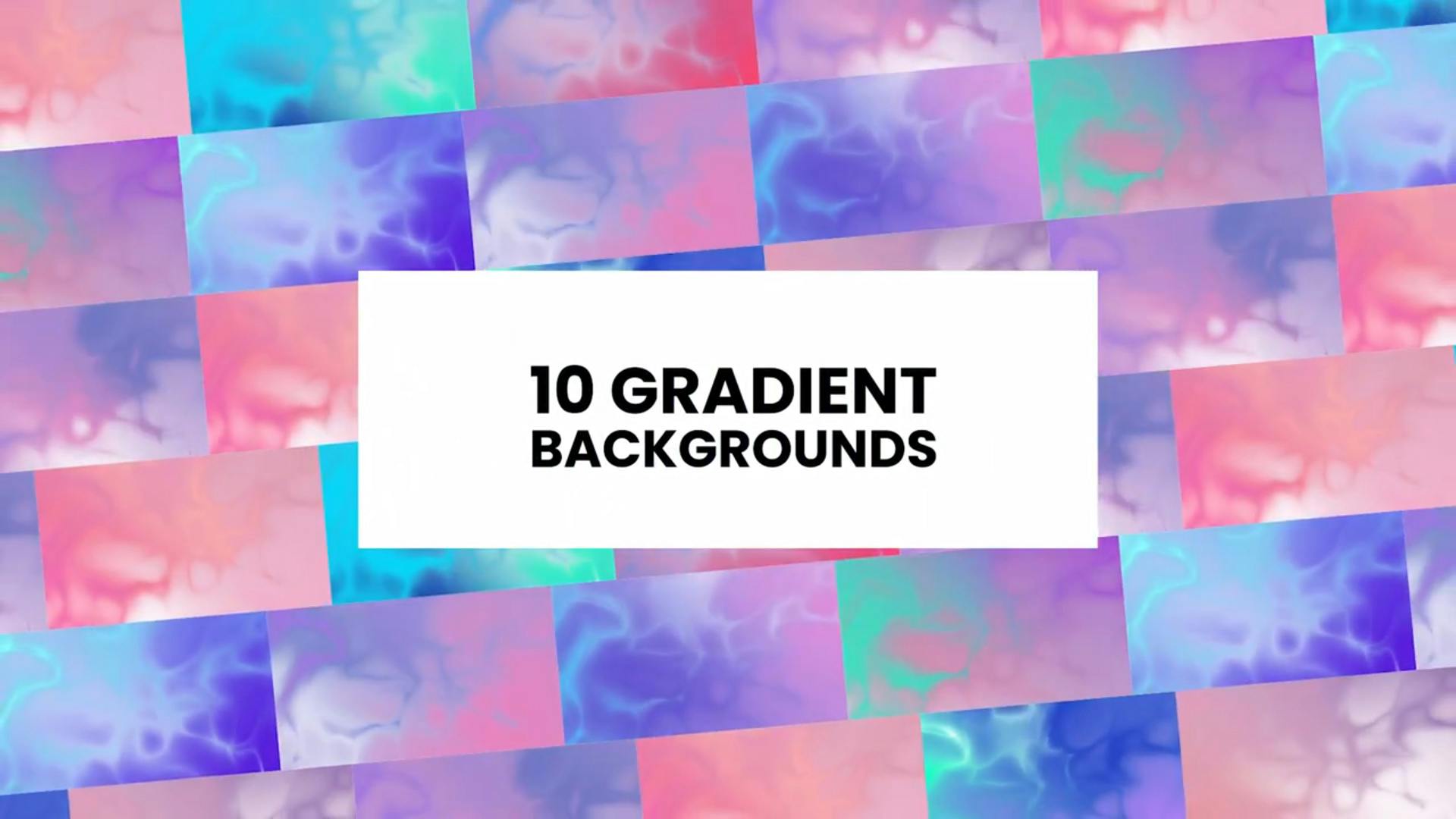 Gradient Backgrounds video templates | Artlist