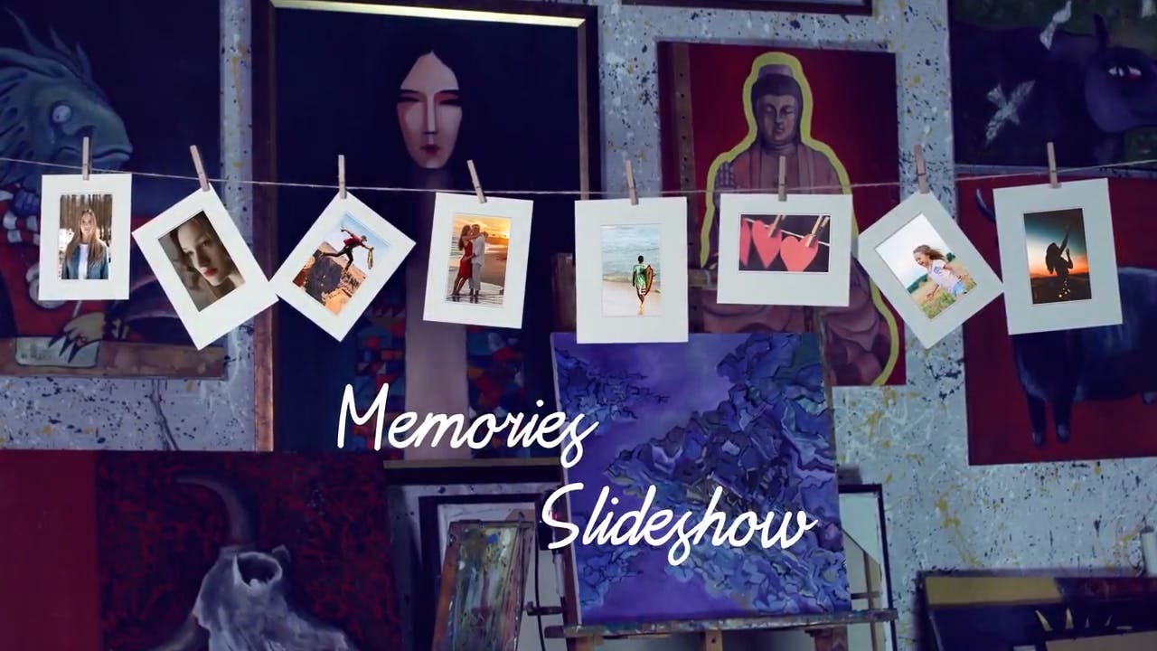 Memories Slideshow - Photo Gallery video templates | Artlist