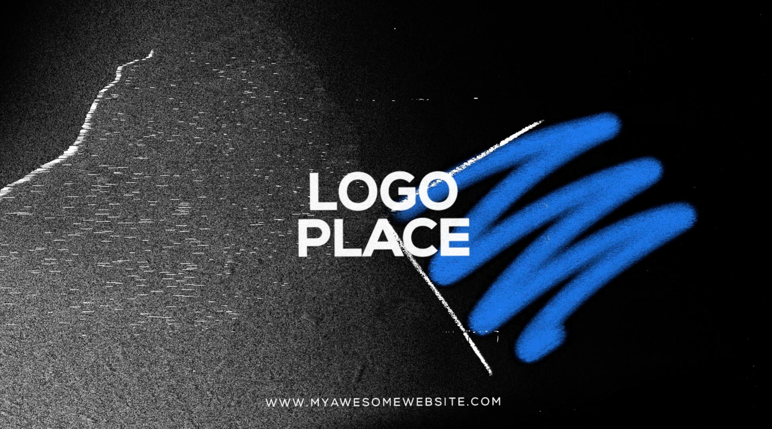 Glitch Distortion Logo Intro video templates | Artlist