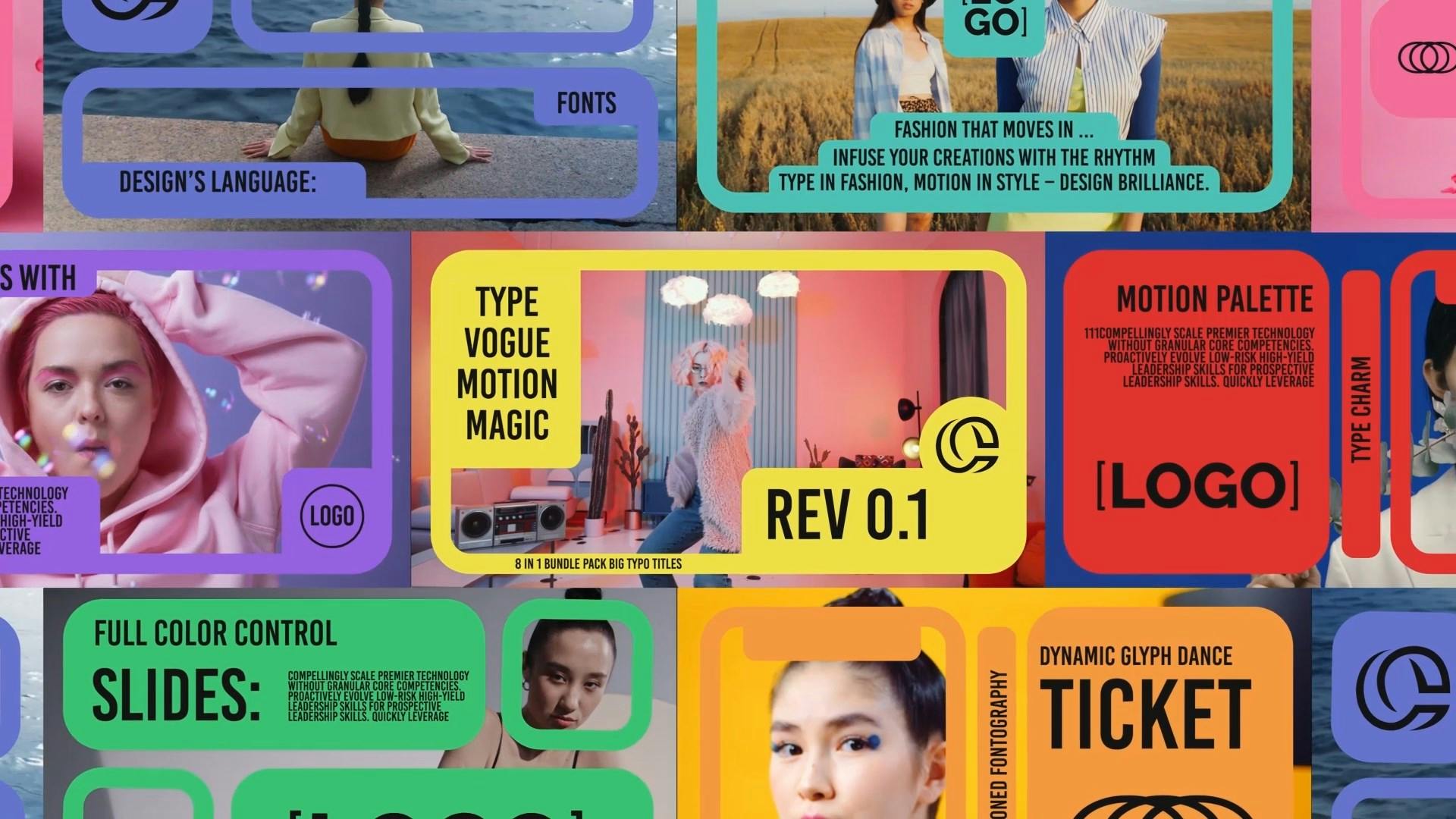 Future Frame Big Titles Reveal video templates | Artlist