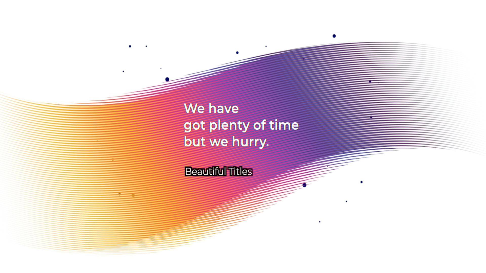 Beautiful Titles Video Templates Artlist