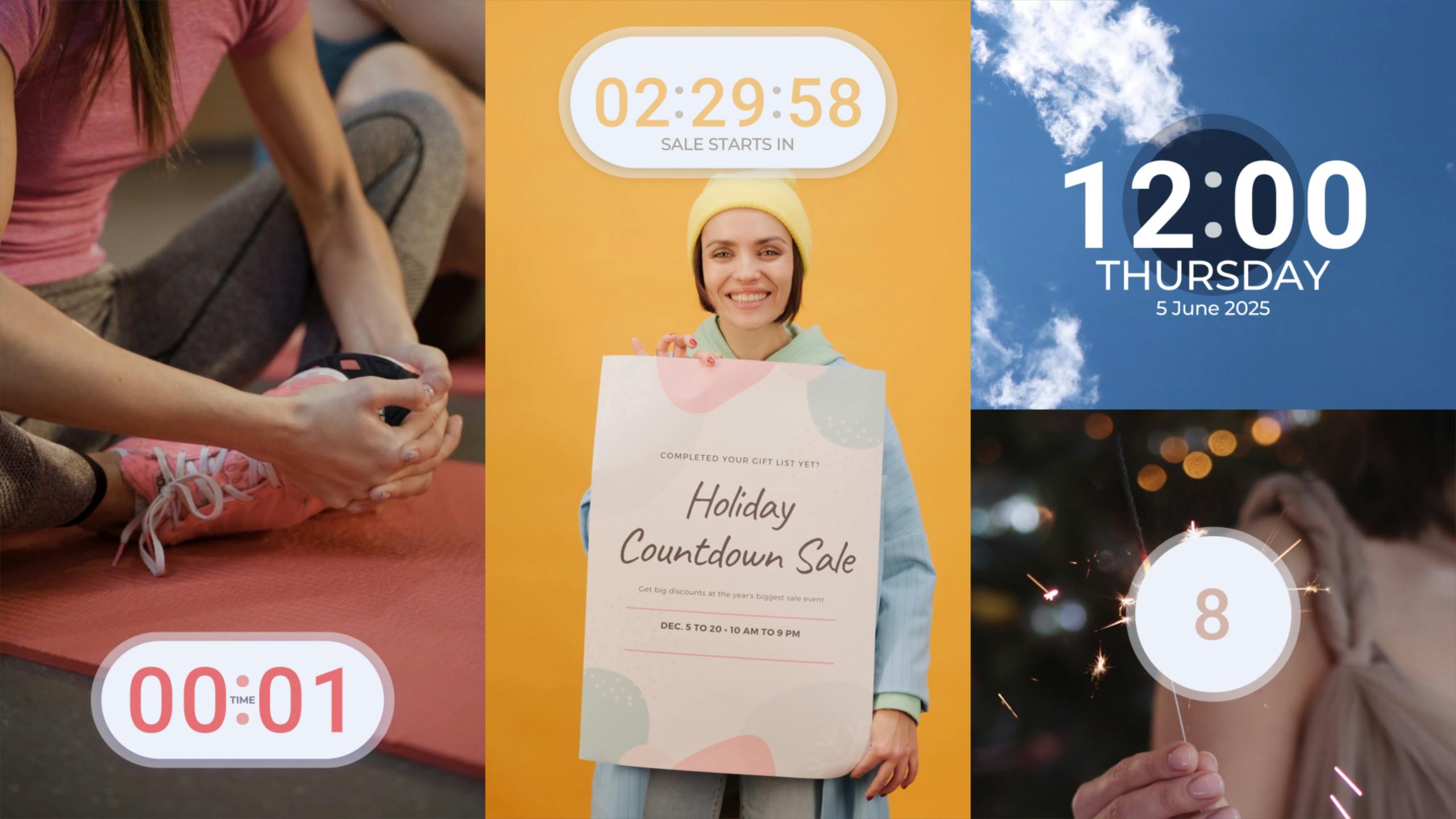 Countdown Timer Video Templates Artlist