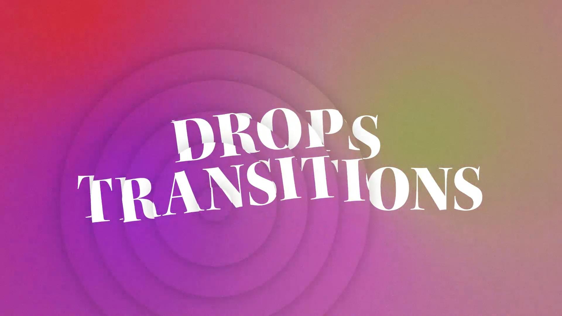 Drops Transitions video templates | Artlist